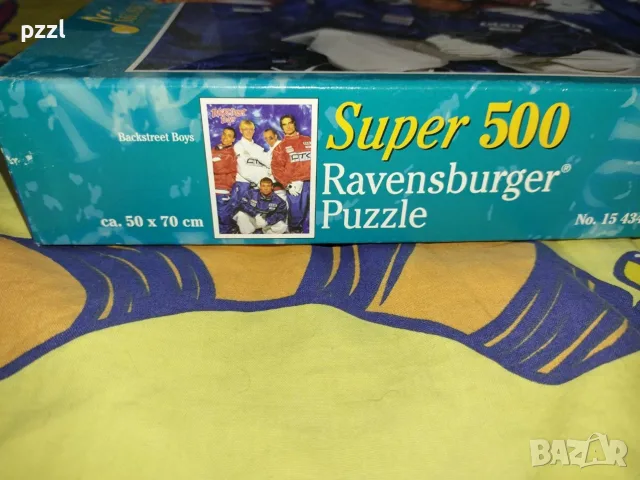 Пъзел "Backstreet Boys” Ravensburger 1998г. 500 части, снимка 6 - Пъзели - 56077477