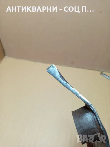 Соц Стара Ръчно Кована Каластирка Мотичка., снимка 8 - Антикварни и старинни предмети - 49338074