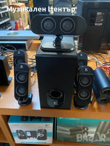 Logitech Мултимедийни говорители X-530 , снимка 2 - Тонколони - 48188797