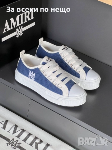 Amiri Мъжки Сини Маратонки🔝Мъжки Спортни Обувки Амири🔝Кецове Код E951