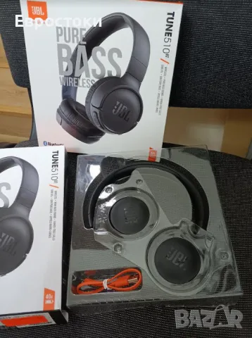 Безжични слушалки JBL Tune 510BT, цвят: черно, снимка 7 - Слушалки и портативни колонки - 47566005