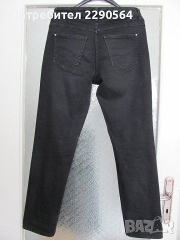 Дънки черни и еластични, снимка 8 - Дънки - 42813910