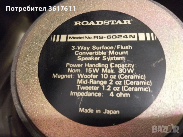 Ретро колони, тонколони за автомобил, снимка 16 - Аксесоари и консумативи - 53208536