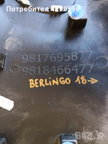 Лайсна врата Citroen Berlingo 9818466177 / 9817695877 Берлинго след 2018г., снимка 3 - Части - 52827787