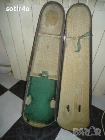 цигулка-дървена стара кутия 2 бр., снимка 2 - Струнни инструменти - 51456984