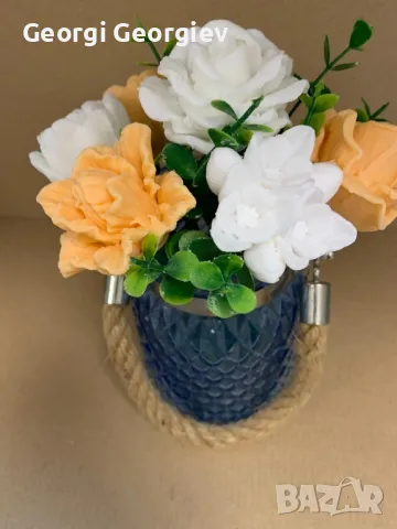 цветя изработени с глицеринов ароматен сапун , снимка 12 - Други - 50106300