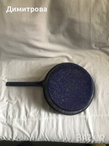 Емайлиран тиган , снимка 2 - Съдове за готвене - 42879781