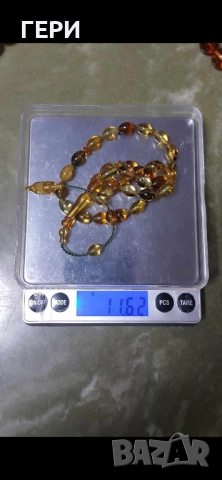 Броеница балтийски кехлибар , снимка 4 - Други ценни предмети - 52726528