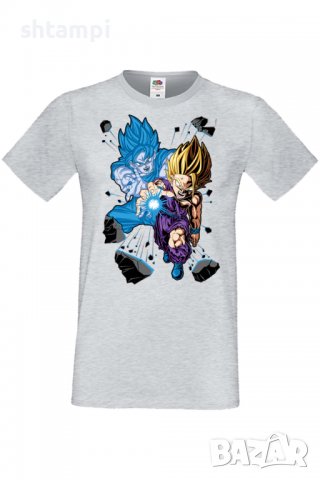 Мъжка тениска Dragon Ball Z Gohan X Goku,Анимация,игра,Празник,Повод,