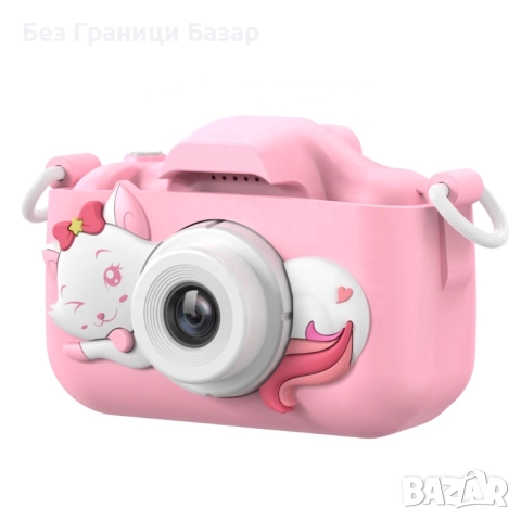 Нова Мини детска дигитална камера 1080P със слот за карта и игри Фотоапарат деца, снимка 2 - Други - 51619272