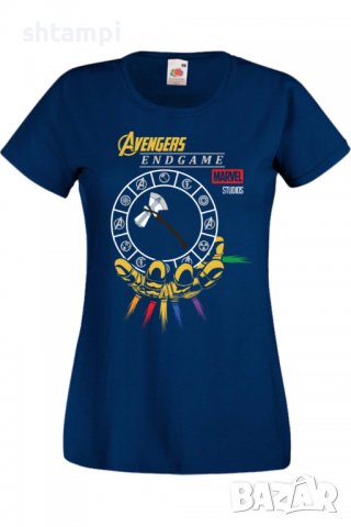 Дамска тениска Avengers End Game Thor,Филм,Игра,superhero,Изненада,Подарък,Повод,, снимка 6 - Тениски - 37727307