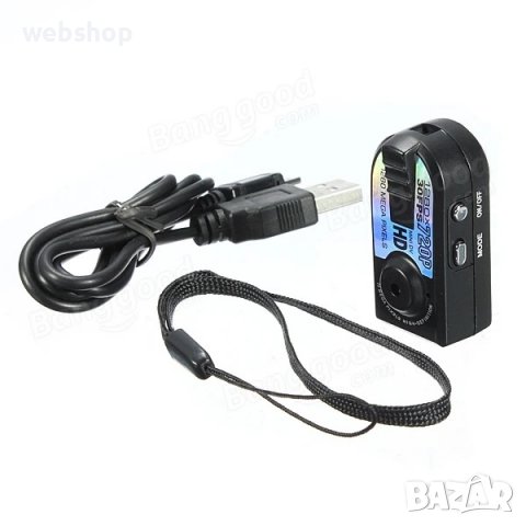 Видеокамера Q5 Mini висока резолюция HD 720P / Нощна DV камера инфрачервена камера за нощно виждане, снимка 4 - Други - 39884268