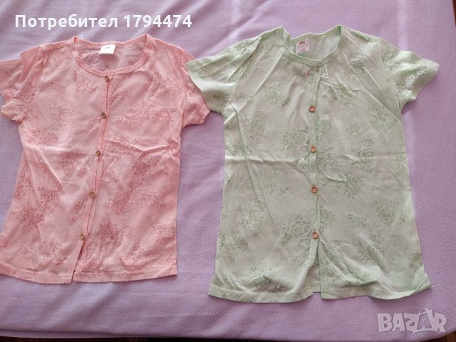 Две много финни и красиви блузки за лятото, снимка 1 - Детски тениски и потници - 34541978