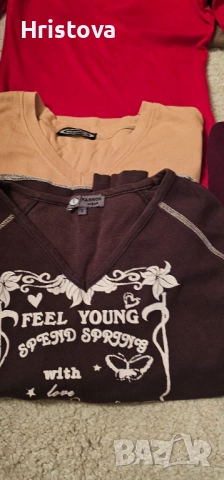 Дамски памучни блузи с дълъг ръкав,S размер., снимка 10 - Блузи с дълъг ръкав и пуловери - 52170750