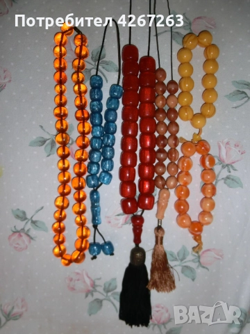 Винтидж броеници и огърлица, снимка 7 - Антикварни и старинни предмети - 52297284