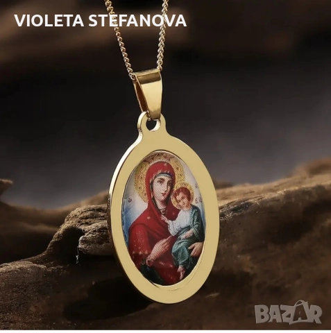 Дамски позлатени бижута от медицинска стомана , снимка 4 - Колиета, медальони, синджири - 52737138