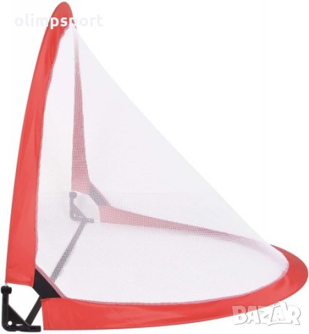 Врата за мини футбол MAXI, POP-UP, 115х81х81 см. Здрава метална конструкция. Комплектът включва колч, снимка 2 - Футбол - 32090722