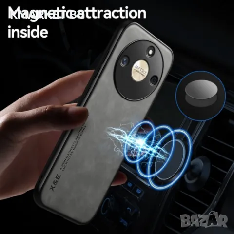 Honor X8b 4G X&E Удароустойчив Кожен Калъф и Протектор, снимка 6 - Калъфи, кейсове - 48999124