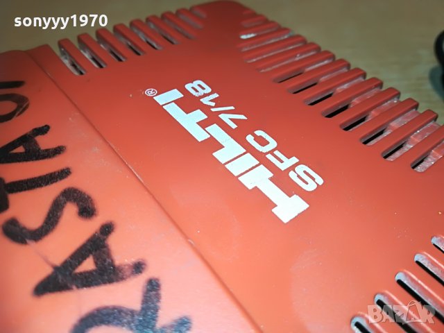 hilti sfc 7/18 7.2-18v/5a-battery charger-внос швеицария, снимка 13 - Винтоверти - 29592602