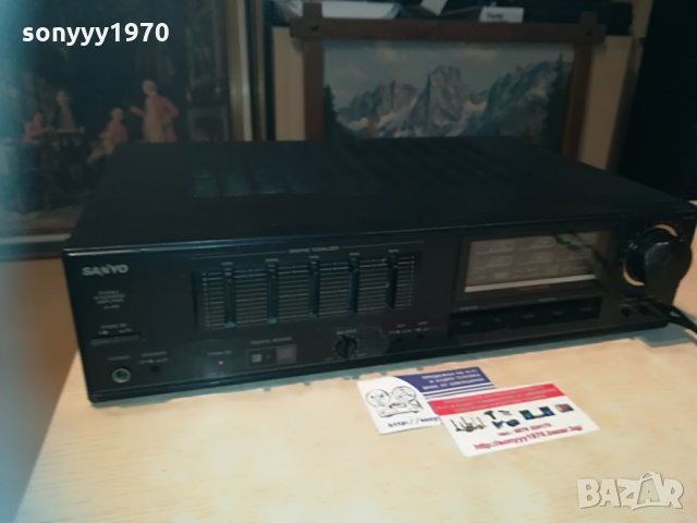 sanyo ja-489 stereo amplifier-japan-внос france, снимка 2 - Ресийвъри, усилватели, смесителни пултове - 29676803