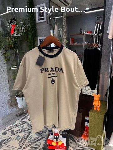 мъжки памучни  тениски  prada versace Tommy Hilfiger 