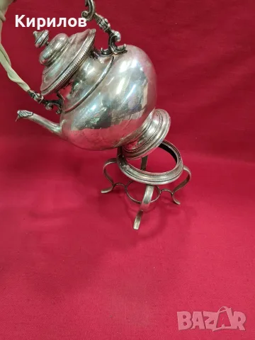 Сребърен Чайник-1кг!, снимка 8 - Антикварни и старинни предмети - 56136009