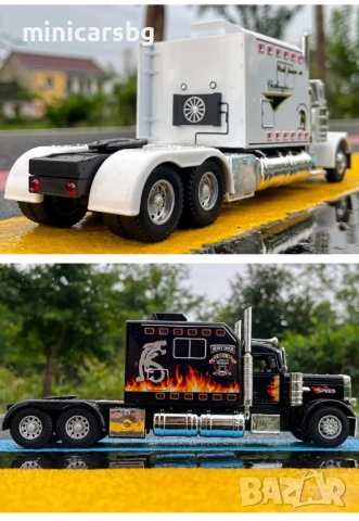 Американски влекач 1:24 , снимка 7 - Колекции - 54222392