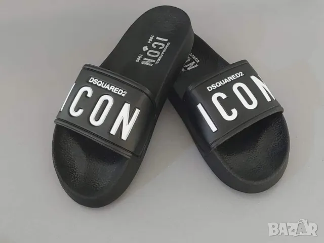 дамски чехли dsquared2 icon, снимка 1 - Чехли - 48105724