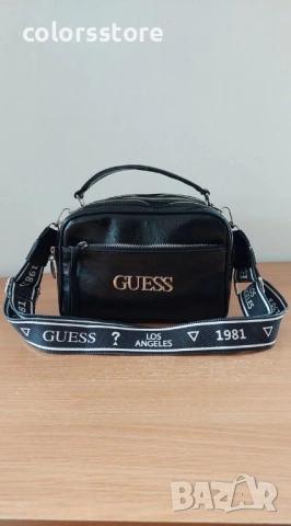 Черна чанта Guess/SG82p, снимка 2 - Чанти - 51741617