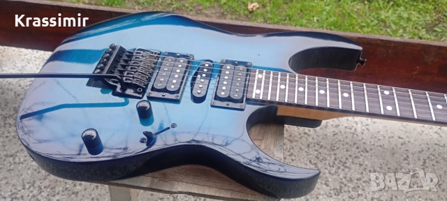 Ibanez RG 570 FM Transparent Blue , снимка 4 - Китари - 52634977