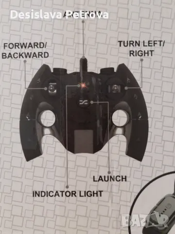ЧЕРЕН ПЕТЪК -Стрелящ с вода танк анфибия играчка с дистанционно ЧИСТО НОВО  , снимка 2 - Електрически играчки - 47922542