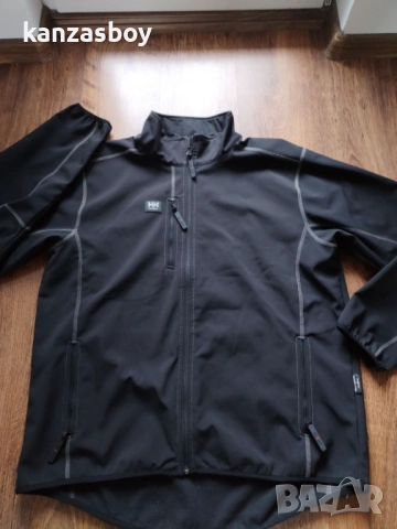 Helly Hansen Madrid Softshell Multi-Pocket Fleece - МЪЖКО СОФТШЕЛ ЯКЕ 2ХЛ, снимка 4 - Якета - 53890153