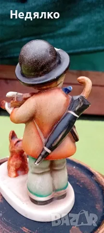 Стара немска порцеланова фигурка,1930г, снимка 4 - Колекции - 49269549