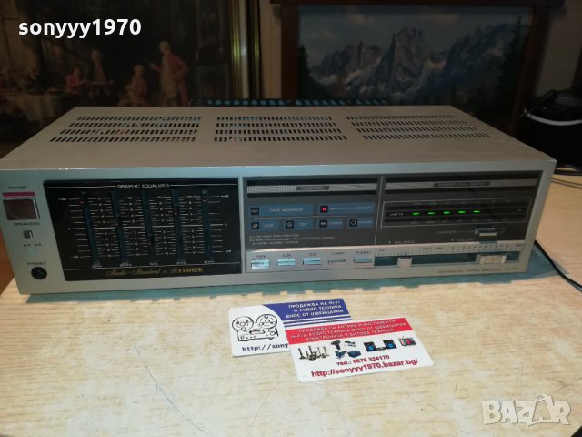 fisher ca-58 amplifier 260w-made in japan/sweden 2210201852, снимка 12 - Ресийвъри, усилватели, смесителни пултове - 30520596