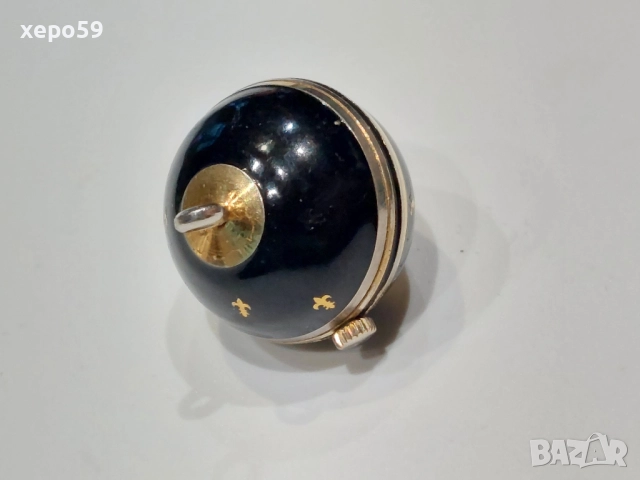 Дамски часовник-колие топка с емайл, 450 лв, снимка 7 - Дамски - 52537478