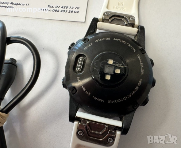Часовник Garmin Fenix 5, снимка 6 - Смарт часовници - 53165832