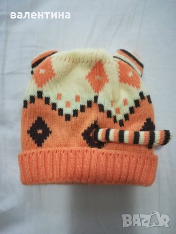  Бебешка зимна шапка, снимка 2 - Бебешки шапки - 34471751