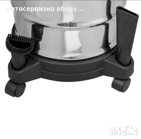 Прахосмукачка за сухо и мокро почистване 30л ROCKFORCE , 1200w, снимка 3 - Други инструменти - 47842657