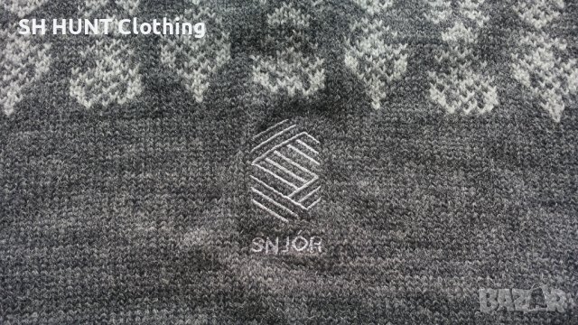 SNJOR Jostedal wool sweater HN размер L за лов риболов туризъм вълнен пуловер - 534, снимка 5 - Пуловери - 42793896