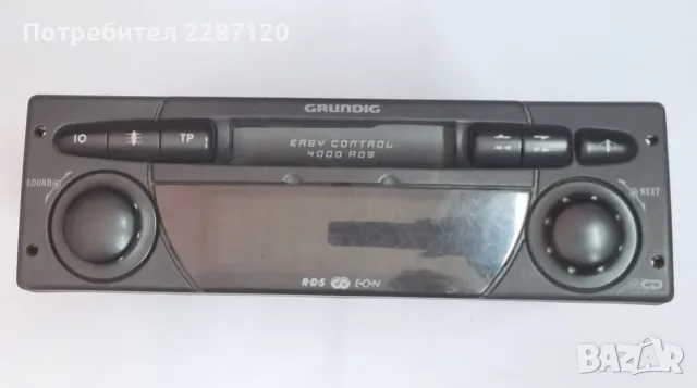 Авто радиокасетофон Grundig EC 4000 RDS, снимка 5 - Аксесоари и консумативи - 56165529