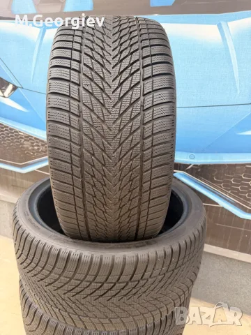 4бр.ВИСОКОСКОРОСТНИ ПОЧТИ НОВИ ЗИМНИ ГУМИ GOODYEAR ULTRAGRIP  255/35/21-7,3 mm DOT 16/24, снимка 2 - Гуми и джанти - 56097488