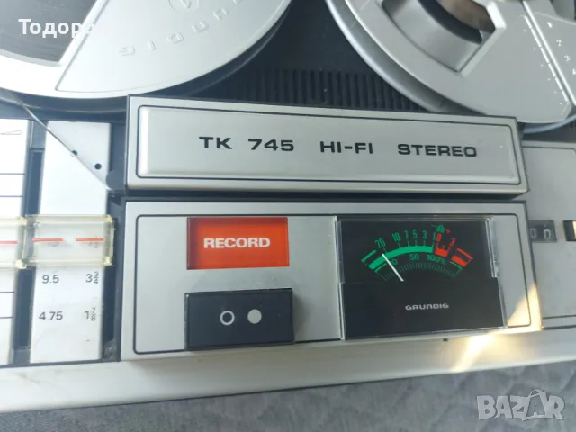 Grundig TK745 HiFi Stereo Reel to Reel Tape Recorder, снимка 6 - Декове - 48623899