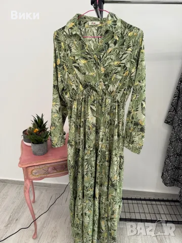 Дълга рокля в размер M, снимка 13 - Рокли - 48428421