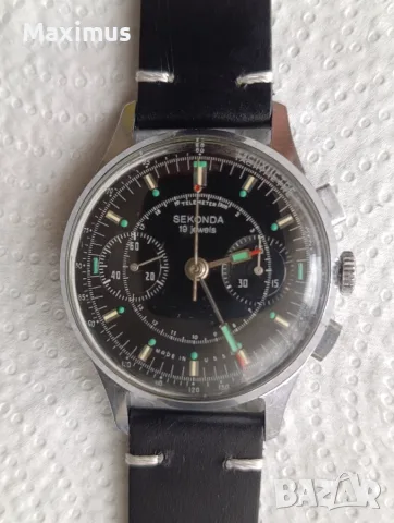 Poljot,Sekonda 3017 Chronograph , снимка 10 - Мъжки - 56180705