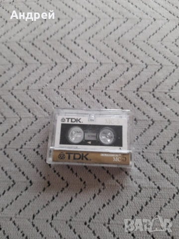 Стара микро касета TDK, снимка 3 - Други ценни предмети - 53012000
