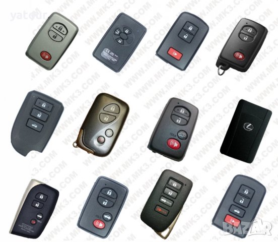 Отключване на втора употреба Toyota,Lexus Smart ключове 40,80,128 bits, снимка 1 - Автоключарски - 37864621