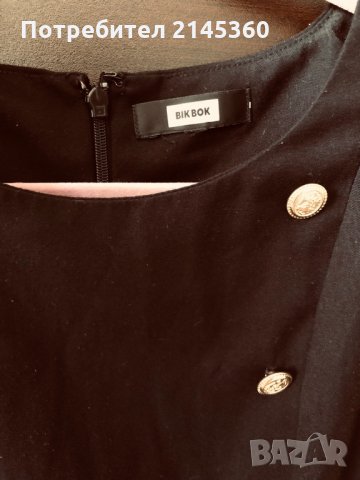 Стилна черна рокличка, снимка 3 - Рокли - 33820734