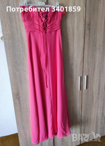 Официална дълга рокля 100лв, снимка 3 - Рокли - 44718063