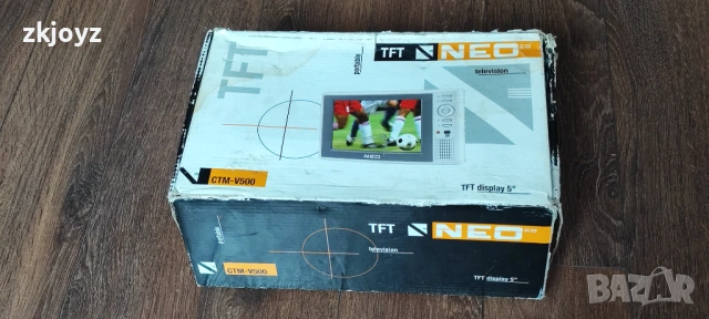 NEO CTM-V500 АНАЛОГОВ ПРЕНОСИМ МИНИ ТЕЛЕВИЗОР "5", снимка 7 - Телевизори - 54159064