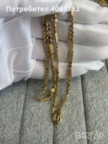 Златно колие 10.5гр 14карата, снимка 3 - Колиета, медальони, синджири - 54172390